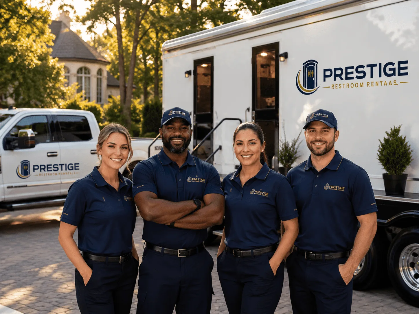Trusted Luxury Portable Restrooms company in Dickinson, TX